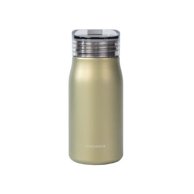 鈦輕瓶380mL(霧面)-日暮金